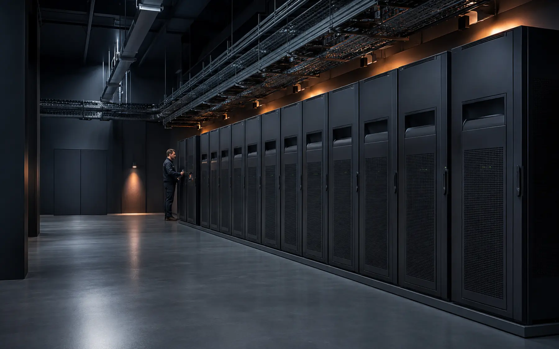Modern uninterruptible power supply systems in a technical facility